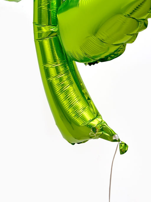 Воздушный шар фольгированный 43" «Белая ромашка», под воздух