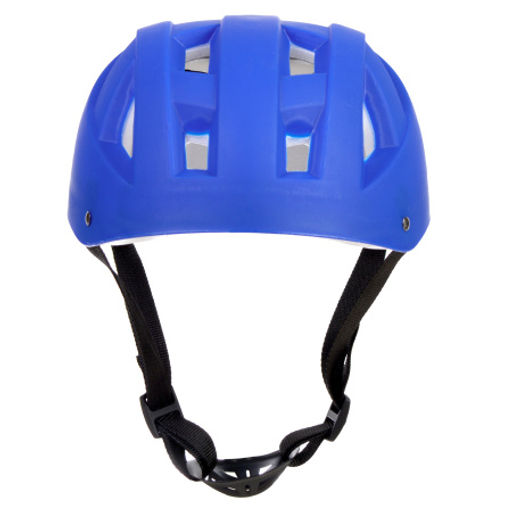 Шлем защитный. 4-15лет / Yan-007BL / уп 50 / синий - Галеонтрейд фото 2