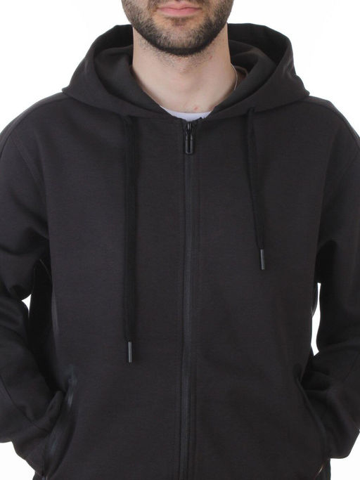 AAL-710 DK. GRAY Костюм спортивный мужской (85% хлопок, 15% полиэстер)