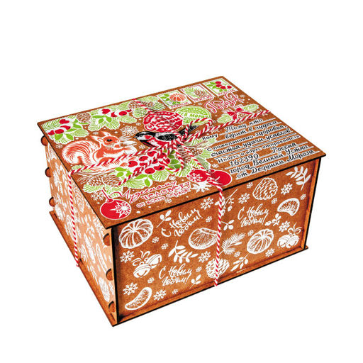 Сладкий новогодний подарок Бандероль