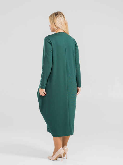 Платье 1371 темно-зеленый - Novita фото 9