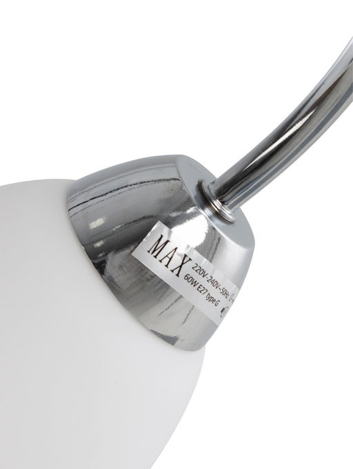 Люстра 11175/5CR, 5х60Вт, E27, 64х64х22 см