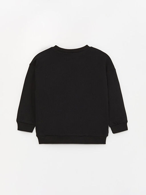 Bisiklet Yaka Mickey Mouse Bask?l? Erkek Bebek Sweatshirt - Waikiki фото 2