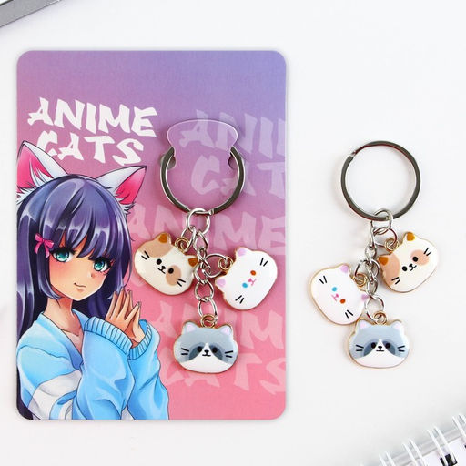 Брелок для ключей Anime, 2.5×9 см