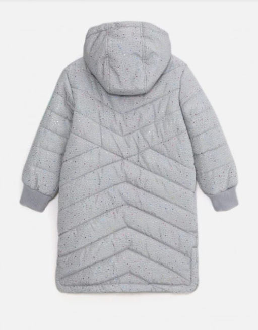 20220130245, Куртка детская для девочек Naga серый принт Acoola  фото 2