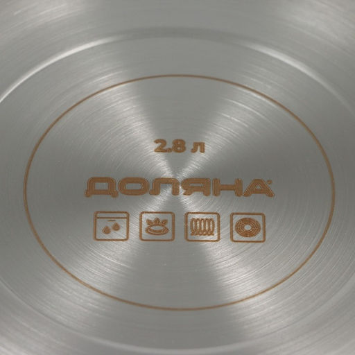 Кастрюля Доляна «Грейт», 2.8 л, индукция, нержавеющая сталь
