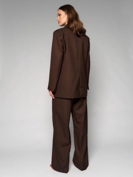 Пиджак женский 12411-34011 d.brown - Eleganzza фото 2