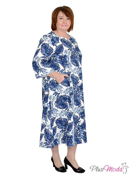 Платье Модель №598 размеры 44-82 - Plusmoda фото 5