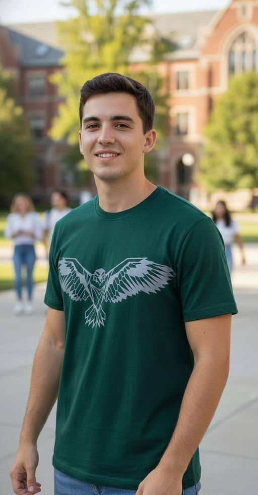 KM1883 Футболка (хлопок) ИЗУМРУДНЫЙ