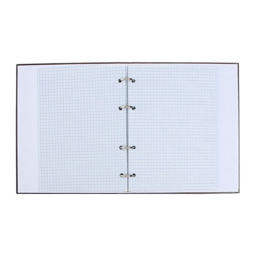 Тетрадь на кольцах, в клетку, 80 листов Аниме (ч/б), обложка 7БЦ, без вырубки под кольца, блок офсет - Calligrata фото 11