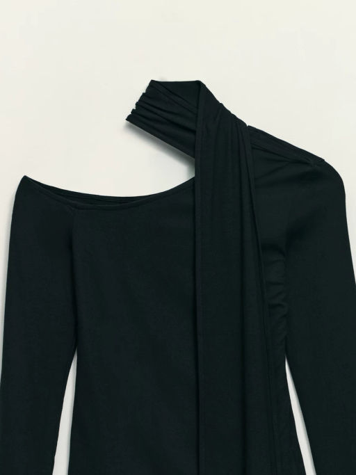 Лонгслив с шарфом / Zarina