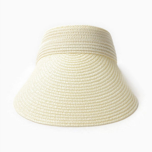 Козырёк женский MINAKU, молочный, размер 58, целлюлоза