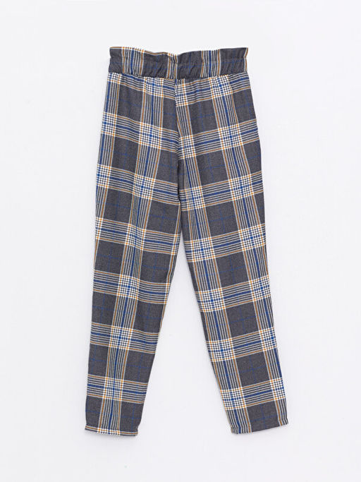 Beli Lastikli Ekose K?z ?ocuk Pantolon - Waikiki фото 2