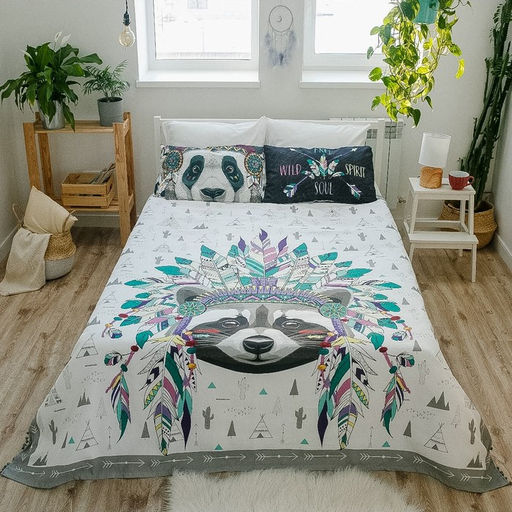 Покрывало евро «Этель» Indian style, 200×215 см, хлопок