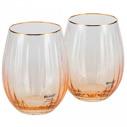 Стакан стеклянный "Linea ASTI" 590мл, д10,5см, h13,5см, набор 2шт, "Regent" (Китай)