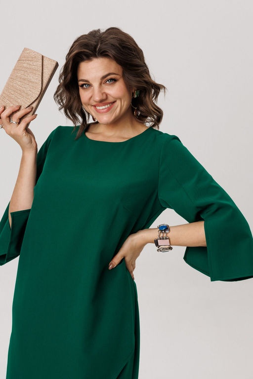 Платье ANELLI 1786 изумрудный ангел