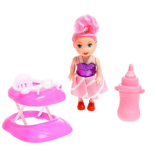 Кукла малышка Ева с аксессуарами, МИКС - Simaland фото 20