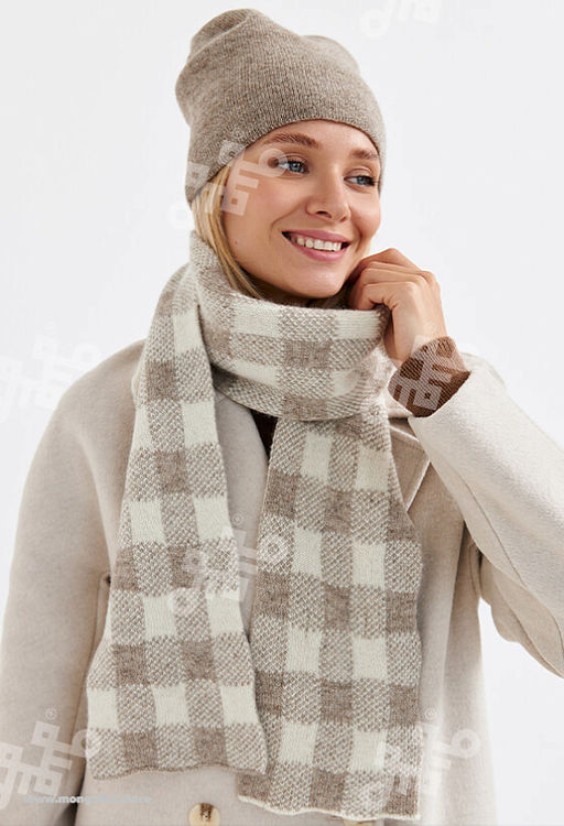 Шапка однотон из 100% монгольской шерсти (арт. 05154) - Тод оймс ххк фото 8