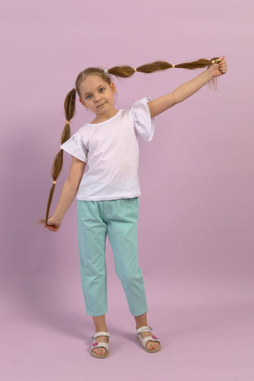 CRB wear/CSKG 63795-20-397 Футболка для девочки,белый/Ex.Cherubino  фото 2