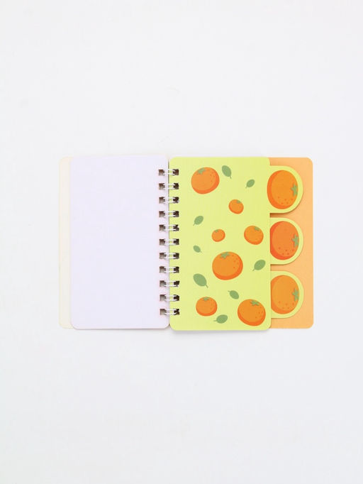 Блокнот с разделителями А7, 40 л "Капибара"