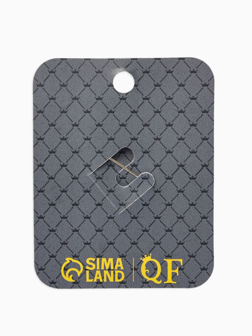 Брошь «Ежик» с цветами, цвет коричнево-оранжевый в золоте