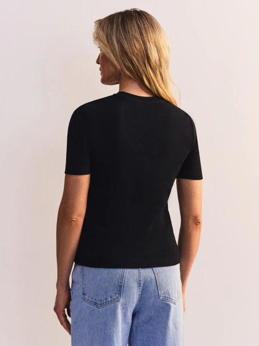 Футболка облегающего кроя из хлопка SLIM0726-50 / Zarina