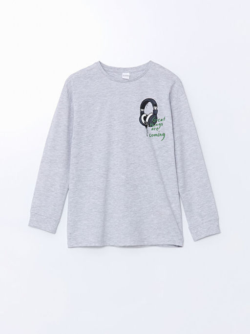 Bisiklet Yaka Erkek ?ocuk Pijama ?st