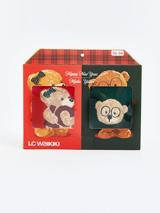 Y?lba?? Temal? Kad?n Soket ?orap 2li