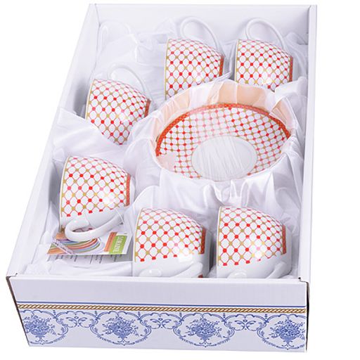 28592 Чайный набор 12пр 220мл фарфор под/уп LR(х8) - Mayer&boch фото 4