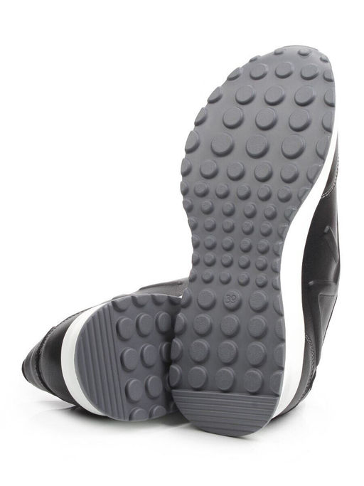 03-A9043-1 BLACK Кроссовки женские (натуральная кожа)