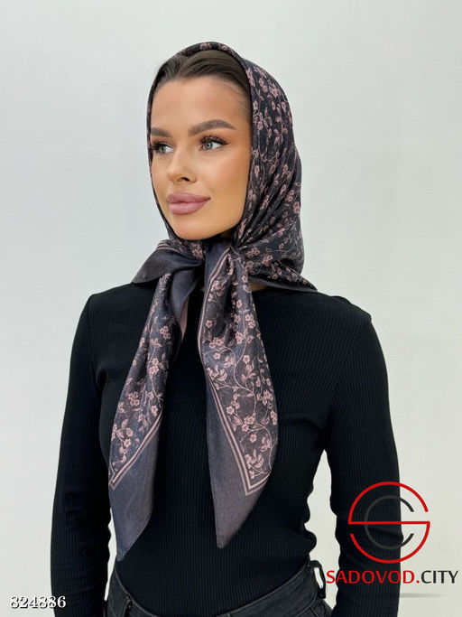 Платок женский с рисунком