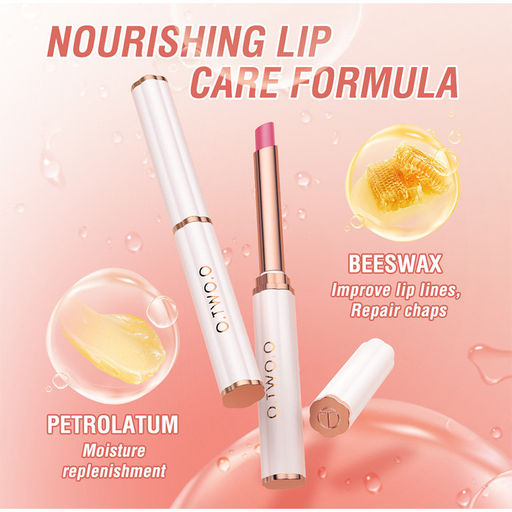 SC052-03 O.TWO.O Бальзам для губ Увлажняющий с добавлением пчелиного воска Raspberry 0.9 g фото 2