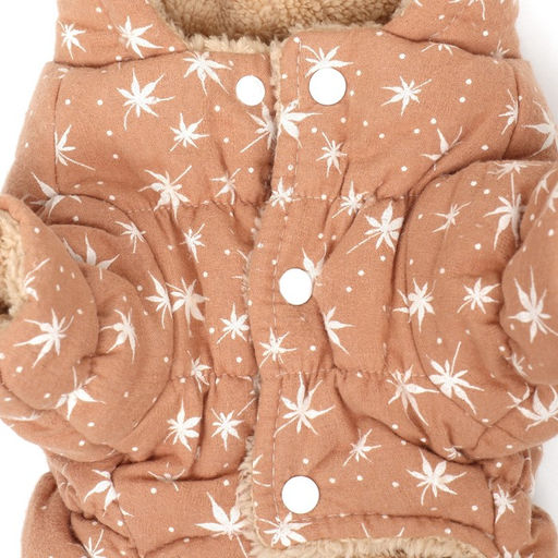 Комбинезон Прогулка, размер XS (ДС 20, ОГ 33, ОШ 23 см, до 3 кг), бежевый/мятный - Simaland фото 10