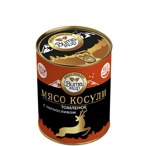 Мясо косули, томленное с черносливом ВитаМир , 340г