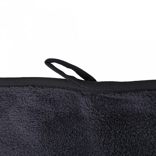 Килт махровый Хозяин 75х175см, хлопок 100%, на резинке с липучкой, на кнопке, с карманом, вышивка Boss; с полотенцем 75х36см, серый (Китай) - Домашняя мода фото 6