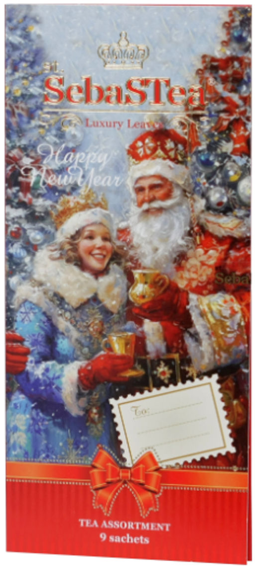 SebaSTea. Новый год. New Year Message №1 (в ассортимменте) карт.упаковка, 9 пак. (Уцененная)  фото 4