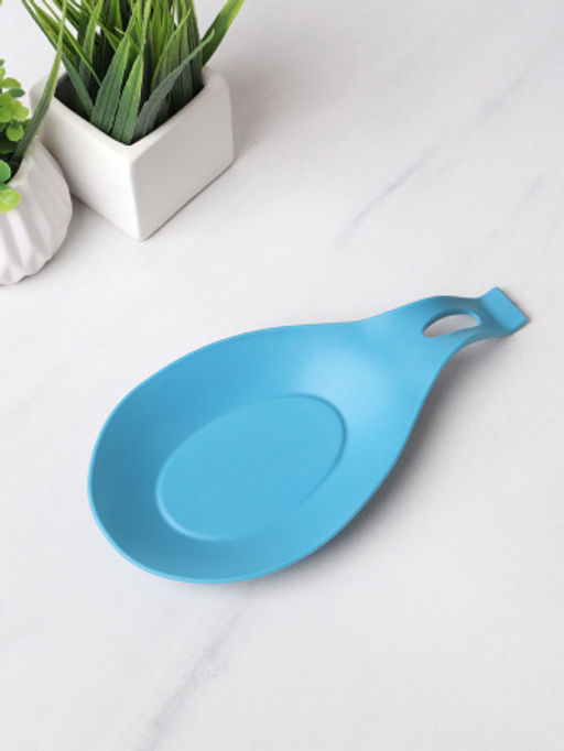 Подставка под ложку силиконовая / NS-919 /уп 500/ Синяя - Галеонтрейд фото 2