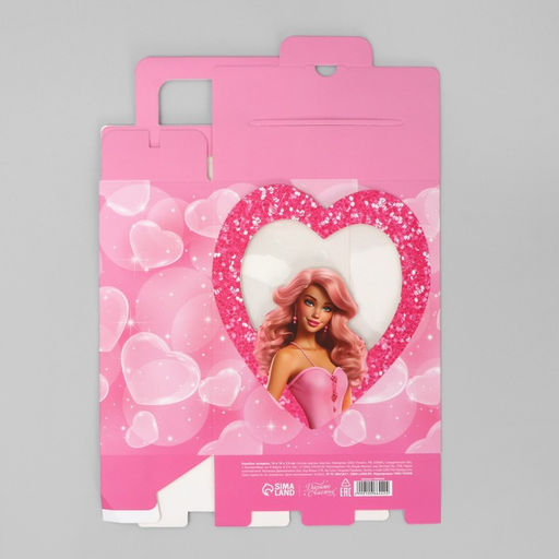 Цена за 2 шт. Коробка подарочная складная, упаковка, «Красотка», 18×15×7.5 см