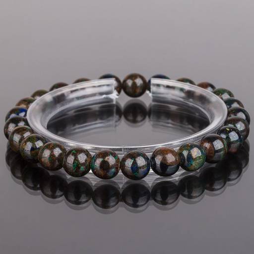 Браслет из камня Азурит (Африка) 18 см