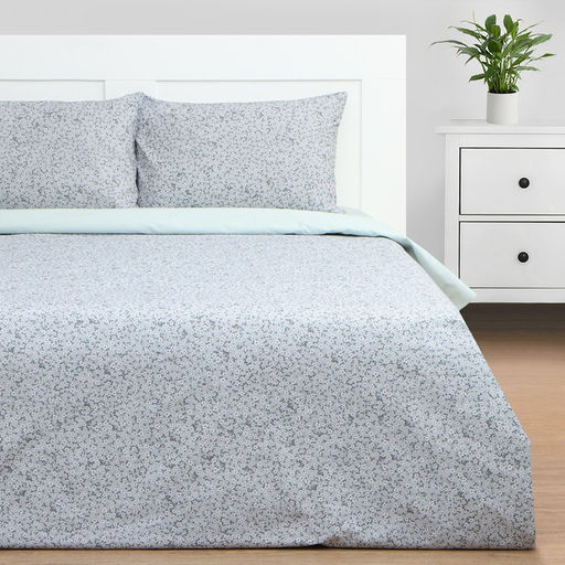 Постельное бельё Этель 2 сп Small flowers, 175х215 см, 200х220 см, 50х70 см -2 шт, поплин