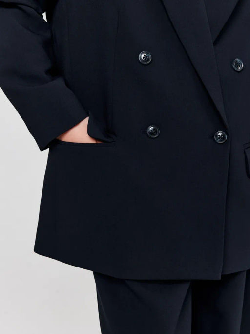 ACOOLA / Жакет детский для девочек Sherri_jk темно-синий  фото 4