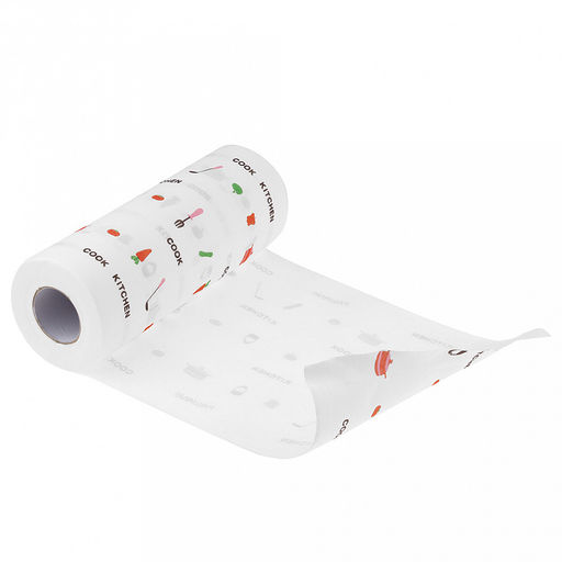 - Салфетка для уборки "Служанка №1", с перфорацией 25х25см, 55шт в рулоне, древесное волокно 70% полипропилен 30%, 240г/м2, подходит для влажной уборки, в п/э пленке 24,5х9х9см, т.м."Домашняя Мода" (Китай)  - Салфетка для уборки "Служанка №1", с перфорац