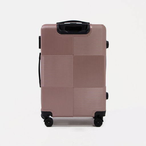 Чемодан малый 24 кодовый замок, цвет розовый - Simaland фото 5