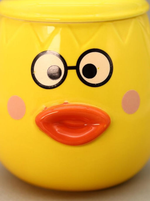 Кружка Cutie duckling, glasses, yellow (400 ml)