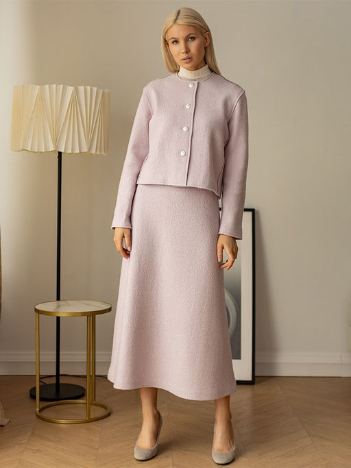 шерсть 40%, вискоза 60% юбка - Волтри фото 5