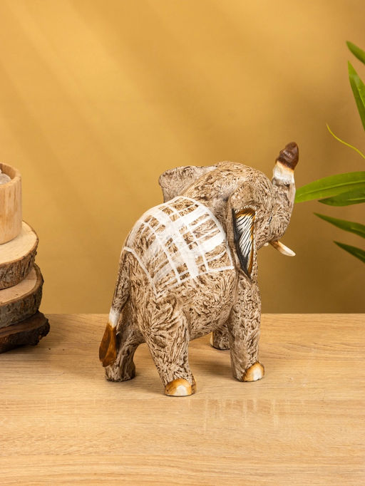Набор сувенирный «Слоны», 25 см, 20 см, 15 см, дерево, коричневый