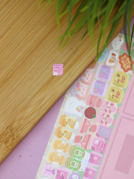 Наклейки-игра "Showcase pink" (20,5*11,5 см)