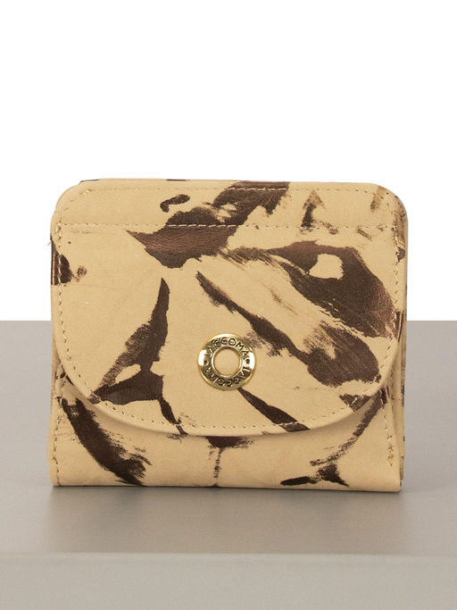 LACCOMA кошелек LA-2888-бежевый-бронзовый натуральная кожа