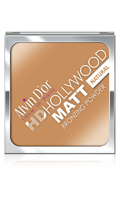 Alvin Dor P-16 Пудра MATT Bronzing тон 01 natural, Powder Hd Hollywod