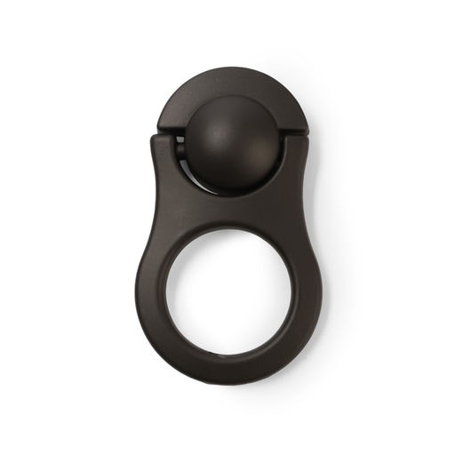 Цена за 3 шт. Ручка-кнопка CAPPIO OPENER, алюминий, цвет графит